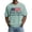 Light Green #68, variant on Mens Patriotic Shirt Independence Day 250 Anniversary Usa Shirts Waffle V Neck American Flag Tees Short Sleeve Loose We the People T Shirts Black 2XL