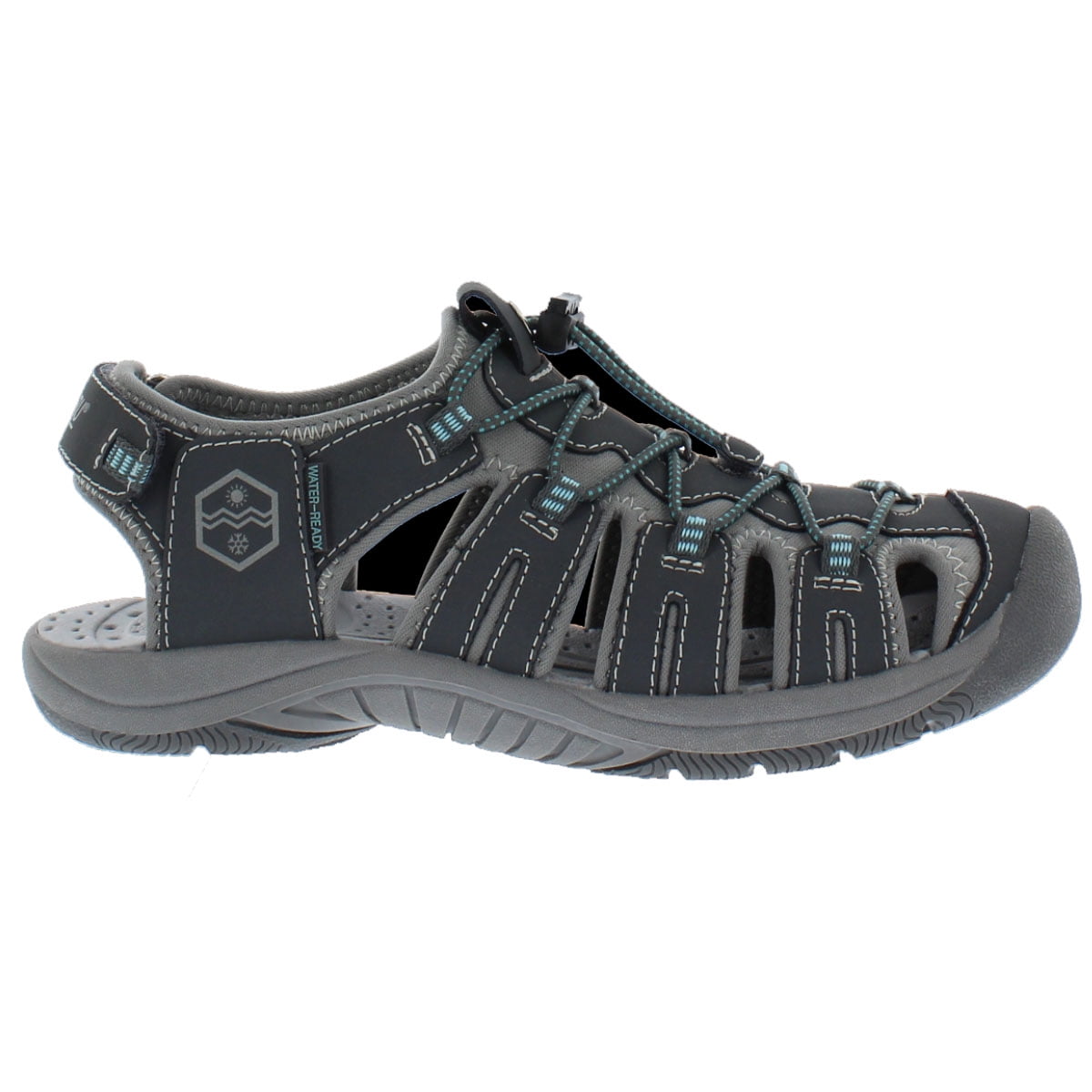 Khombu Khombu Caroline Sandal for Women Gray Walmart