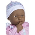 thumbnail image 5 of JC Toys La Baby African American 20-inch Small Soft Body Baby Doll La Baby | Washable |Removable Pink Floral w/Hat, Pacifier & Magic Bottle | for Children 12 Months +, 5 of 5