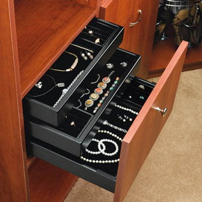 Rev-A-Shelf RCVJD-1814UM-1 18 in. Undermount Jewelry Drawer