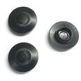 thumbnail image 2 of 3/8" (0.375 inch) Flush Mount Black Plastic Body and Sheet Metal Hole Plug - Qty 25, 2 of 3