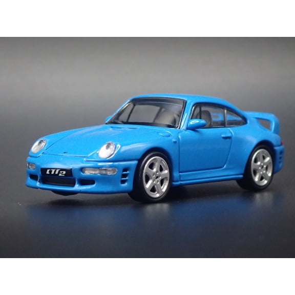 Open Box 1995-1997 PORSCHE 911 CARRERA TURBO 993 RUF CTR2 1:64 SCALE DIECAST MODEL CAR