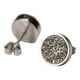 thumbnail image 2 of Aretes Mujer Piedras Preciosas LuckyLy Acero Inoxidable y Piedra Drusa Modelo Anya plateado UNITALLA, 2 of 8
