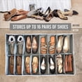 thumbnail image 6 of Under Bed Shoe Storage Organizer, 6 of 9