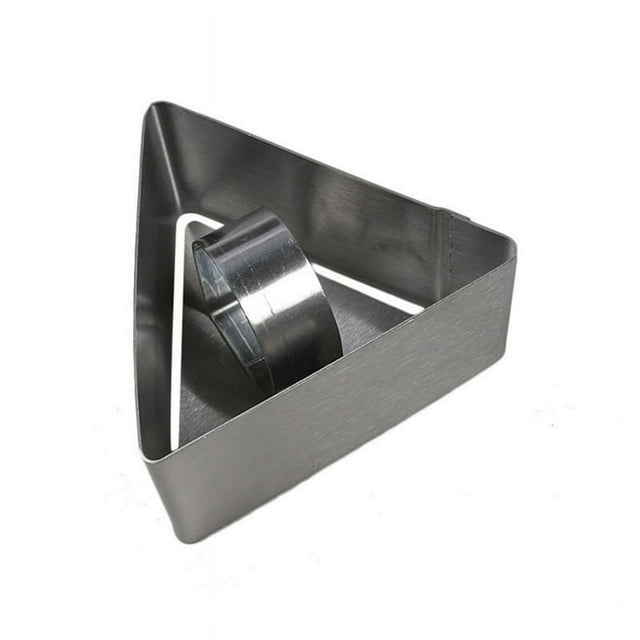 Stainless Steel Cake Rings Pastry Dessert Mousse Mold With Pusher For Crumpets Eggs Pastry Mousse Desserts