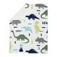 thumbnail image 2 of Manta para bebé Sweet Jojo Designs Modern Dino, 76 x 91 cm, suave, 2 of 5