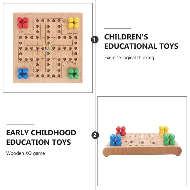 Juego De Estrategia Africano De Madera De Bambú – Tablero Plegable De 48 Piedras Para Dos Jugadores, Ideal Para Niños Y Adultos