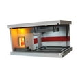 thumbnail image 3 of MERIGLARE 1/64 Model Car Display Case Parking Lot Scene Ornament Dustproof Display Box Red, 3 of 9