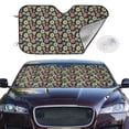 thumbnail image 2 of Fotbe Daisies Flowers Car Windshield Sunshade | Sun Visor Protector Front Window Shade, Keeps Out UV Rays, Keeps Your Vehicle Cool-Medium, 2 of 7
