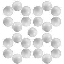 IFANLANDOR Foam Polyester Balls Sphere Flower Foams 25Pcs 2.4In