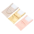 thumbnail image 1 of Bolsa para brochas de maquillaje, bolsa de almacenamiento portátil de cuero PU de 3 piezas, bolsa de almacenamiento para brochas cosméticas, estética elegante, 1 of 9