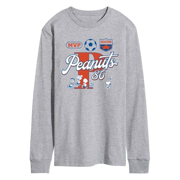 Peanuts - Soccer Jersey - Men's Long Sleeve Graphic T-Shirt