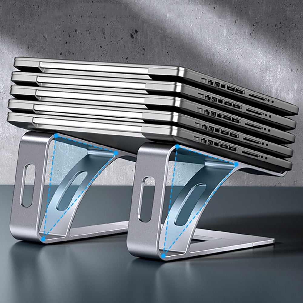 Maxrobert  Laptop Stand, Ergonomic Aluminum Laptop Stand, Detachable Laptop Riser Laptop Stand
