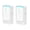 White, variant on 2 Pack Miniature Air Purifiers For Small Room Bathroom Kitchen With Negatives Ions Technology And Blue Light Indicators