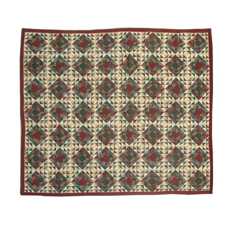 Patch Magic Xmas Sparkle Quilt Queen 85"X 95"