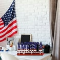thumbnail image 5 of Nmdmisc 4th of July Decorations Patriotic Table Decorations Wooden Table Centerpieces Independence Day Decorations for USA Memorial Day Veteran Day Party Decor, 5 of 6