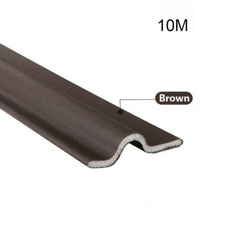 

10M Rubber Seal Weather Strip Foam Sticky Tape Door Shutter Draught Excluder