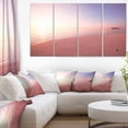 thumbnail image 1 of Serene Maldives Seashore At Sunset - Oversized Landscape Canvas Art, 1 of 3