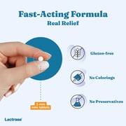 Lactrase Refill Pack – #1 Lactase Brand in German Pharmacies – Strong 6,000 FCC Lactase Units – 480 Fast-Acting Pills for Lactose Intolerance – Enjoy Dairy Again