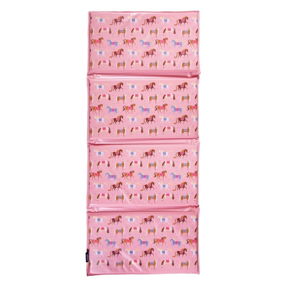 Wildkin Kids Vinyl Rest Mat for Boys and Girls, Ideal for Daycare and Preschool, 48 x 19 inches (Horses)