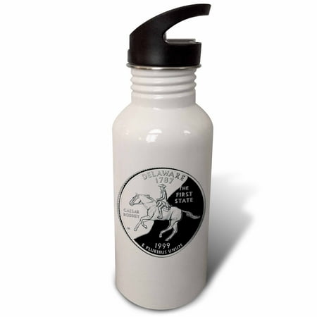 

State Quarter of Delaware (PD-US) 21 oz Sports Water Bottle wb-55400-1