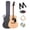 Acoustic Bundle w/ Hard Case, variant on Fender Redondo Dreadnought Acoustic Guitar - Natural Bundle with Gig Bag, Strap, Strings, Picks, and Austin Bazaar Instructional Video