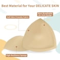 thumbnail image 3 of Nimiah Bra Pads Inserts, Removable Boob Replacement Padding for Sport Bra, Dresses and Swimsuits Bikini, 3 of 5