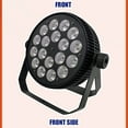 thumbnail image 3 of 8Pcs Led Par 18x12w Dj Stage Lights Led Par DMX 4in1 RGBW Colorful Flat Slim Par Led With 1Pcs Flycase For Stage Show, 3 of 14