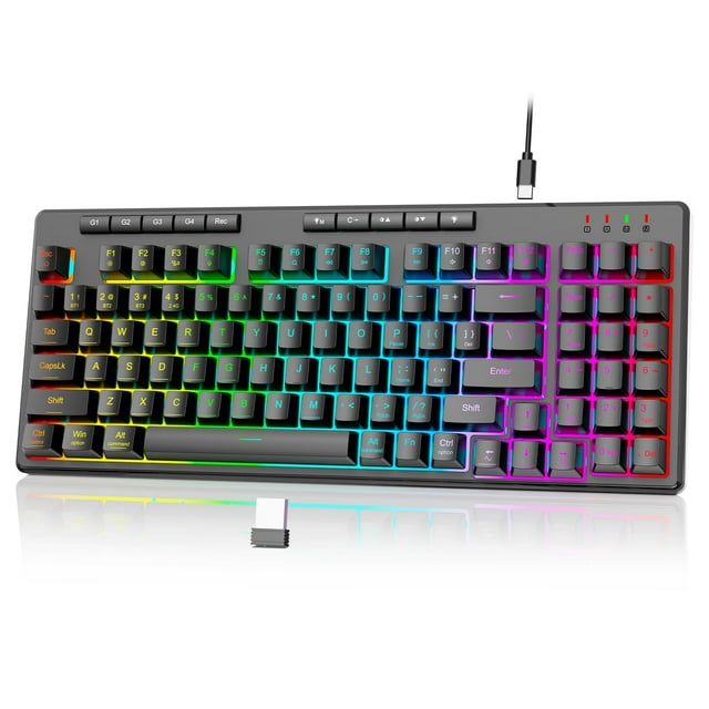 Teclado inalámbrico para juegos Redragon K517 Pro con retroiluminación RGB