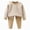 H01-Khaki, variant on TOWED22 Baby Boy Clothes Funny Letter Long Sleeve Sweatshirt Pullover Tops Joggers Pants Set Toddler Fall Winter Outfits Size:7-8 Y,Color:Khaki