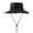 Black, variant on Bucket Hat Unisex UPF 50+ Wide Brim Mesh Breathable Sun Hat, Ventilated UV Protection Hat for Fishing Beach Hiking