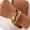 Style A-1PC Gold, variant on 1-3Pcs Chunky Bangle Bracelet For Women Trendy Wide Hinged Cuff Open Bracelet Gold Stackable Bracelets Jewelry for Women