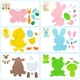 thumbnail image 4 of Kit de manualidades con imanes para huevos de Pascua JOYIN Foam, 24 unidades, para niños JOYIN JOYIN, 4 of 8