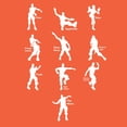 thumbnail image 3 of UGP Campus Apparel Emote Dances - Funny Youth T Shirt - Small - Orange, 3 of 6
