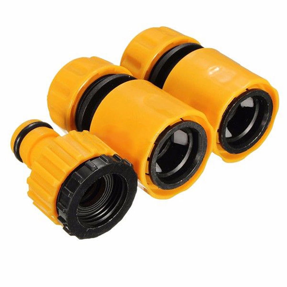3Pcs Garden Water Hose Pipe Tap Connector Connection Adapters Quality F0Y8 