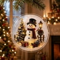 thumbnail image 5 of Christmas Puzzle Suncatcher, Xmas Acrylic Stained Glass Decor, Christmas Story Scene Decor DIY Acrylic Stained Glass Puzzle Suncatcher Hanging Sun Catcher Ornament for Friends Family, 5 of 6