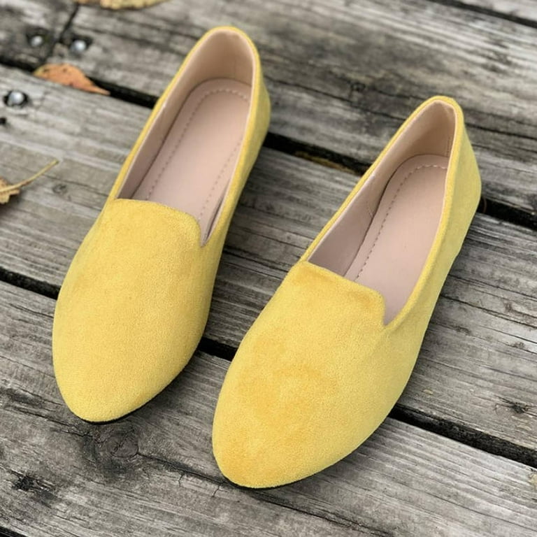 knee length dresses for ladies Jenny Vintage Oxfords (Goldenrod Yellow) 6.5 main image 1