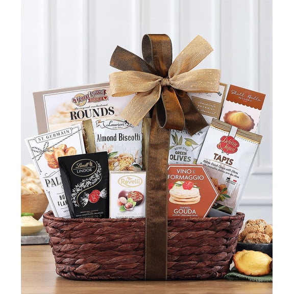 From You Flowers - Premier Gourmet Snack Basket for Birthday, Anniversary, Get Well, Congratulations, Thank You, All Occasions
