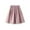 Pink, variant on yillto Mesh Skirts for Womens Elastic Waist Pleated Cute Summer Short Skirt Plain A Line Ladies Dress