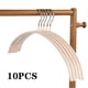 thumbnail image 1 of 10-Pack Ultra-Thin Non-Slip Space-Saving Clothes Hanger for T-Shirts, Blouse, & Sun Dresses, 1 of 5