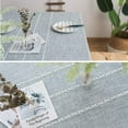 thumbnail image 4 of tablecloths Rectangular Rectangle Tablecloth Burlap Farmhouse Dining Table Cover Rustic Table Cloths Party Tablecloth Christmas Table Cloth (Rectangle/Oblong锛 x - Seats), 4 of 7
