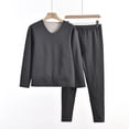 thumbnail image 2 of Men's Thermal Underwear Set Lined Base Layer Winter Warm Long for Cold Weather Comfort, 2 of 9