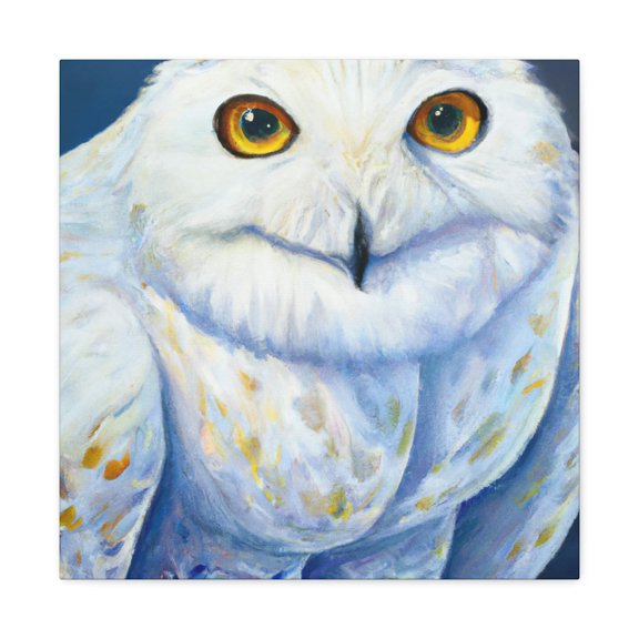 Snowy Owl Majesty - Canvas
