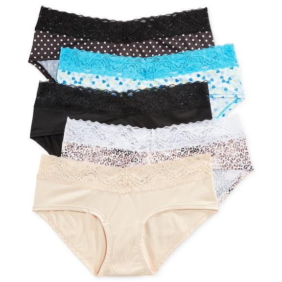 Jenni By Jennifer Moore Womens Micro Wide Lace Hipster Size XS