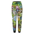 thumbnail image 2 of Rick And Morty Mens Joggers Sweatpants Elastic Waist Casual Athletic Sports Trousers Comfortable Workout Track Pants XL, 2 of 6
