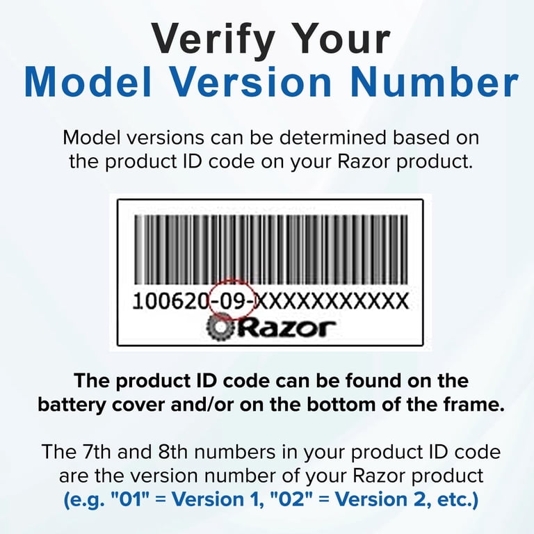 AlveyTech 24 Volt SLA Battery for Razor MX400, 7 Ah, Standard