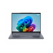 Acer Swift 14 AI SF14-11T SF14-11T-X53K 14.5" Touchscreen Copilot+ PC Notebook - WQXGA - Qualcomm Snapdragon X Elite X1E-78-100 - 16 GB - 1 TB SSD - Iron - Windows 11 Pro NX.KZWAA.004