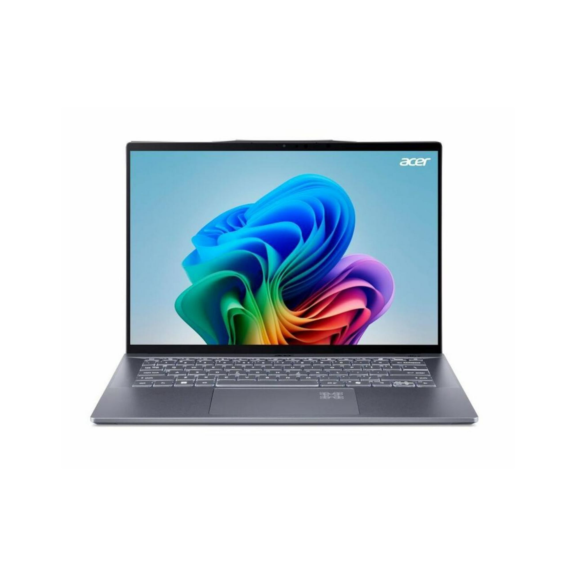 Acer Swift 14 AI SF14-11T SF14-11T-X53K 14.5" Touchscreen Copilot+ PC Notebook - WQXGA - Qualcomm Snapdragon X Elite X1E-78-100 - 16 GB - 1 TB SSD - Iron - Windows 11 Pro NX.KZWAA.004