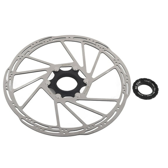 Bike Disc Brake Rotor 203mm Durable Rustproof Metal Hollowed Design 203mm Disc Brake Rotor Mountain Bike