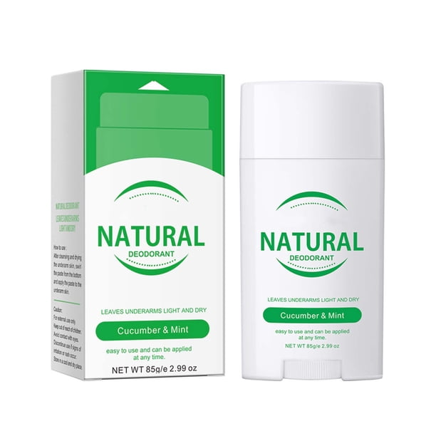 Desodorante natural que desodoriza y elimina olores, manteniendo las axilas frescas 85 g